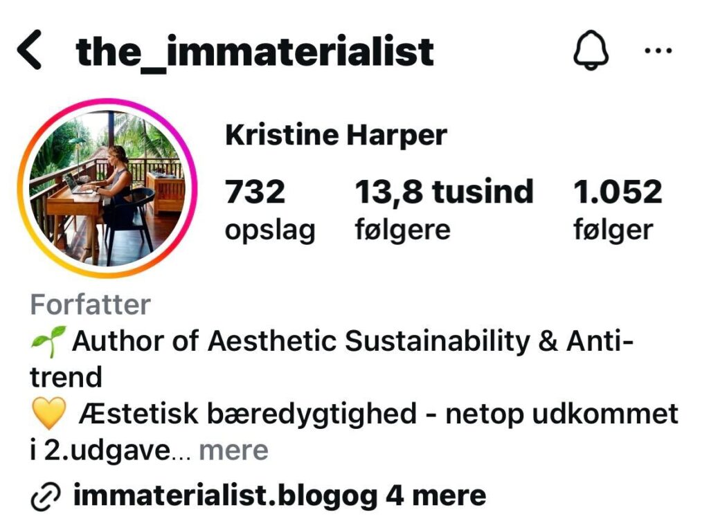 Kristine Harper instgram