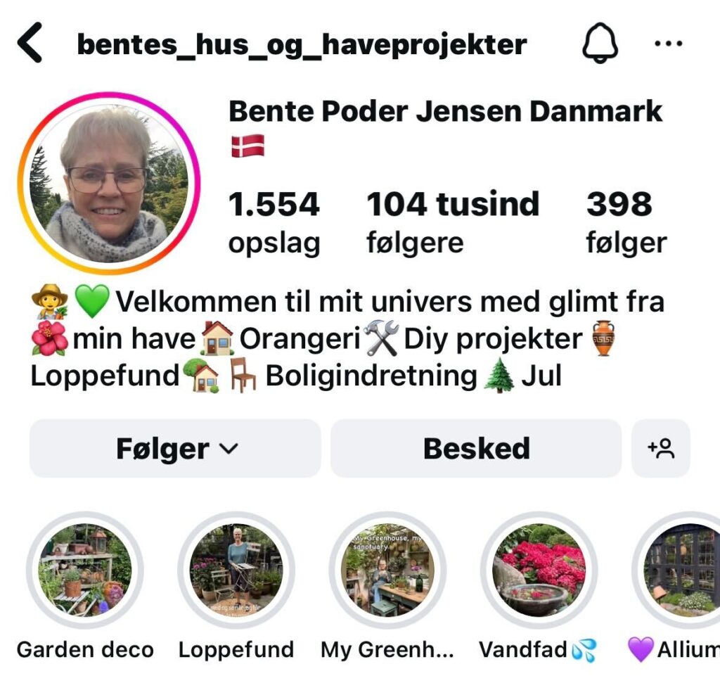 Bente poder jensen instagram