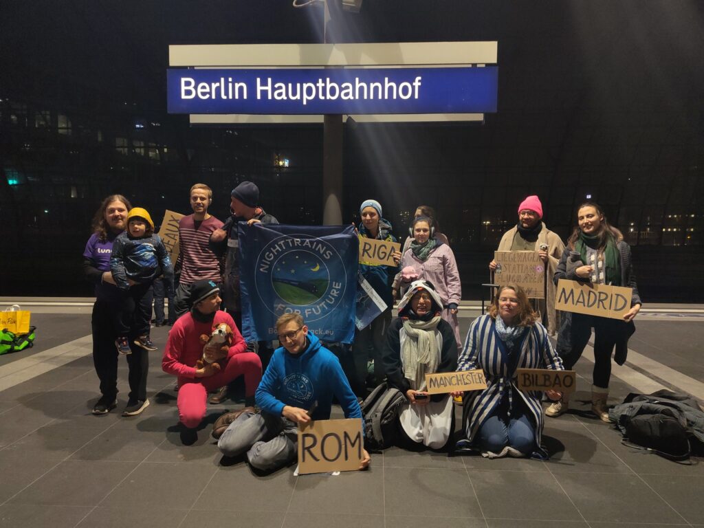 Protest for nattog - Berlin