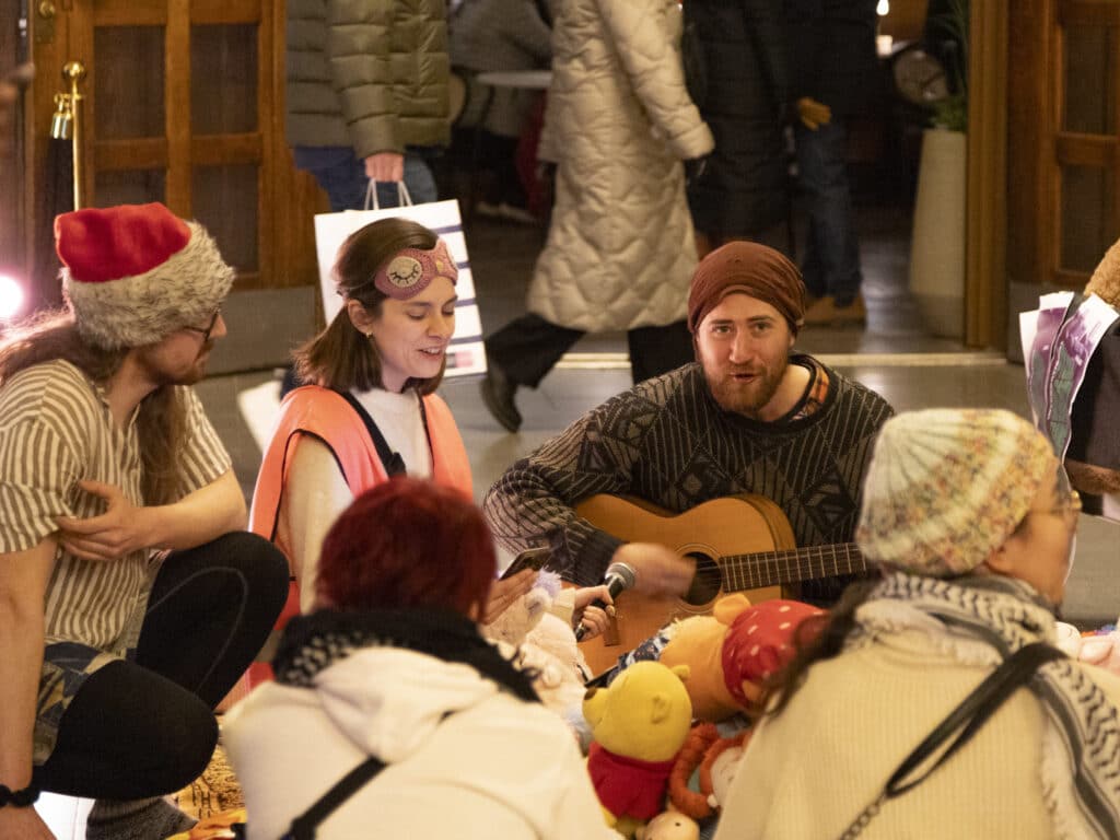 Protest for nattog - Helsinki