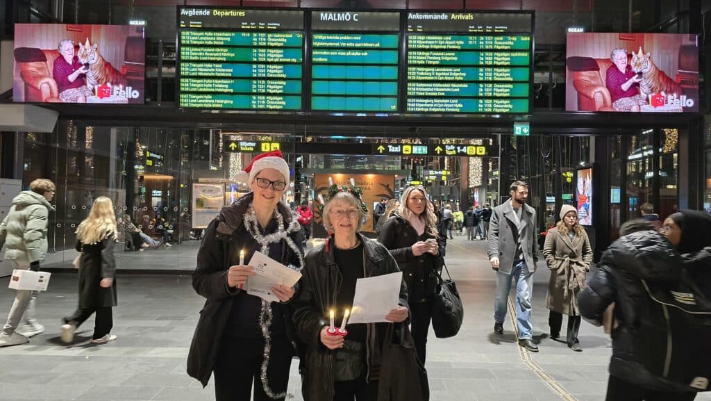 Protest for nattog - Malmø