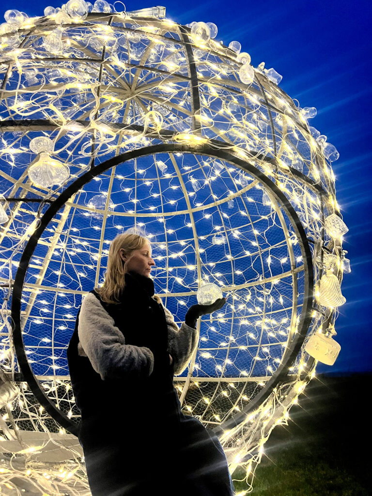 One Moon af lyskunstner Maj D, Foto af Anders Sanborg Nielsen
