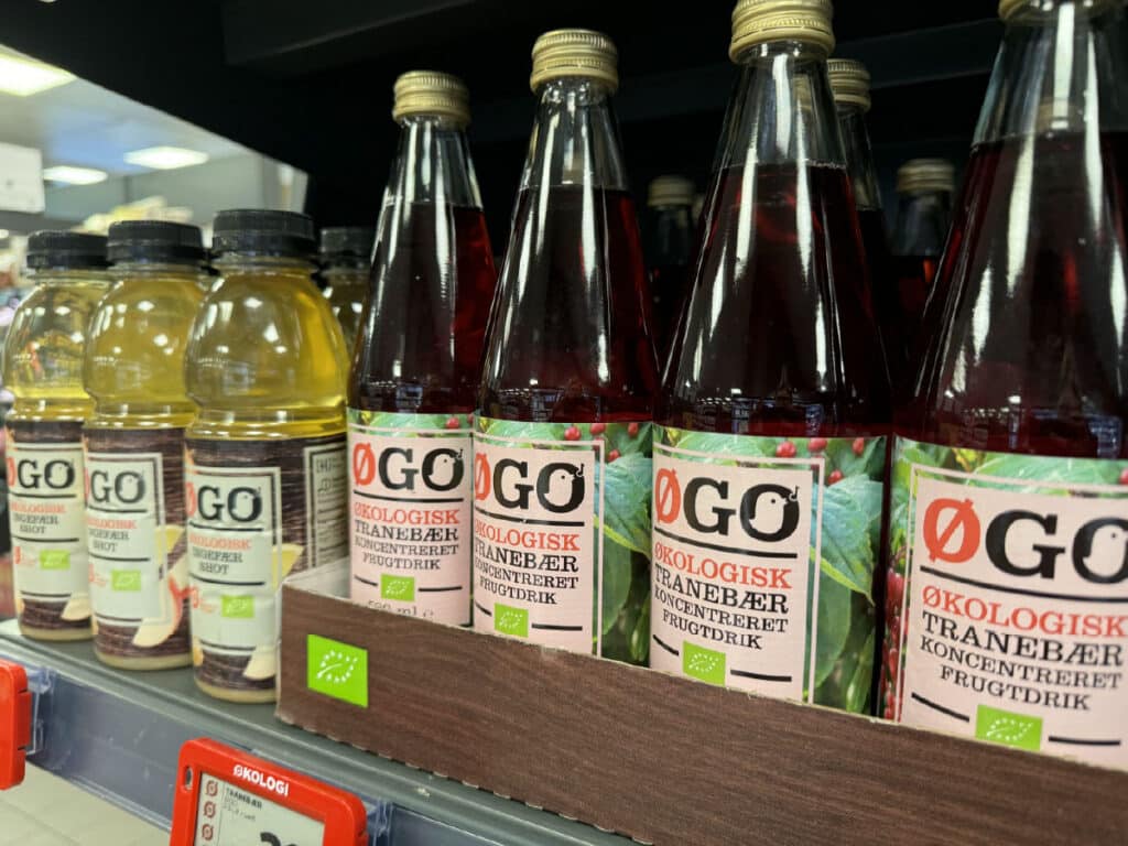 Økologisk saftevand
