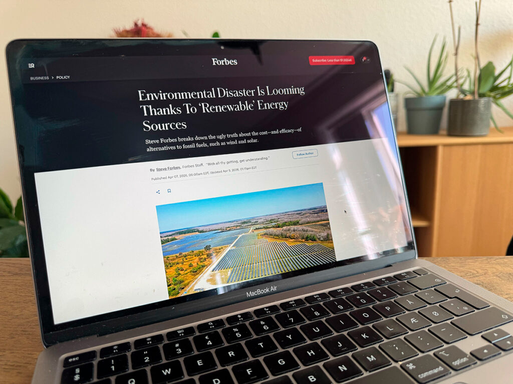 Forbes på computeren