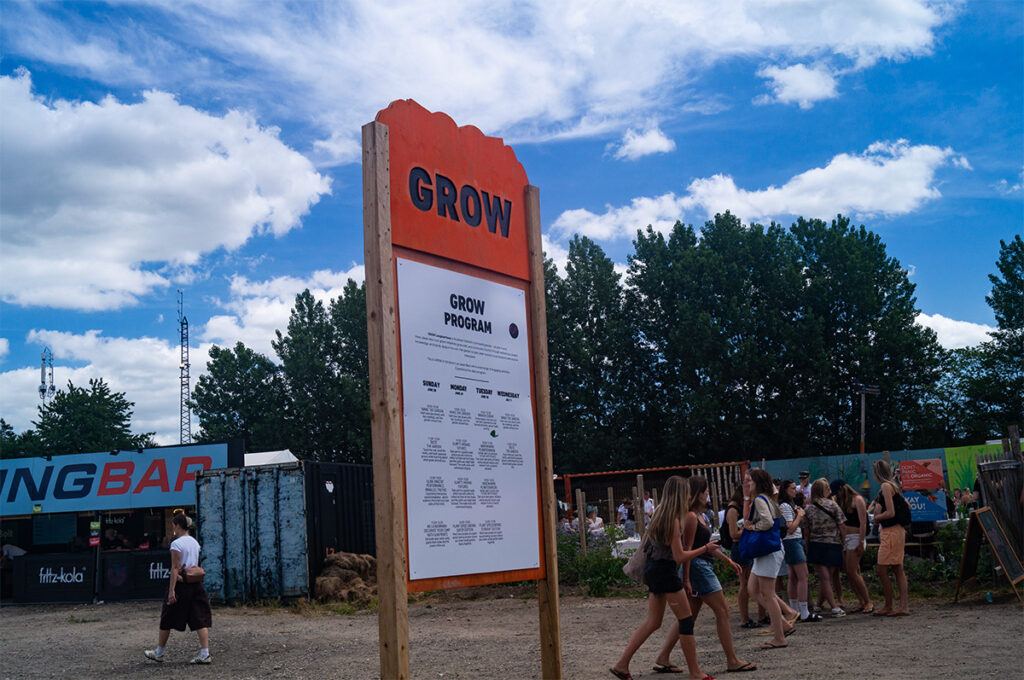 Grow køkkenhave på Roskilde Festival