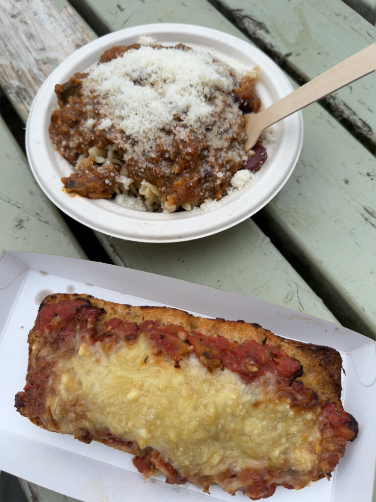 Linsebolognese på Roskilde festival