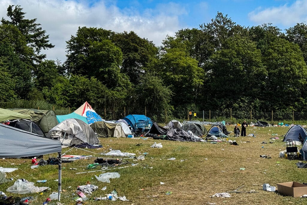 Sidste dag på Roskilde Festvial