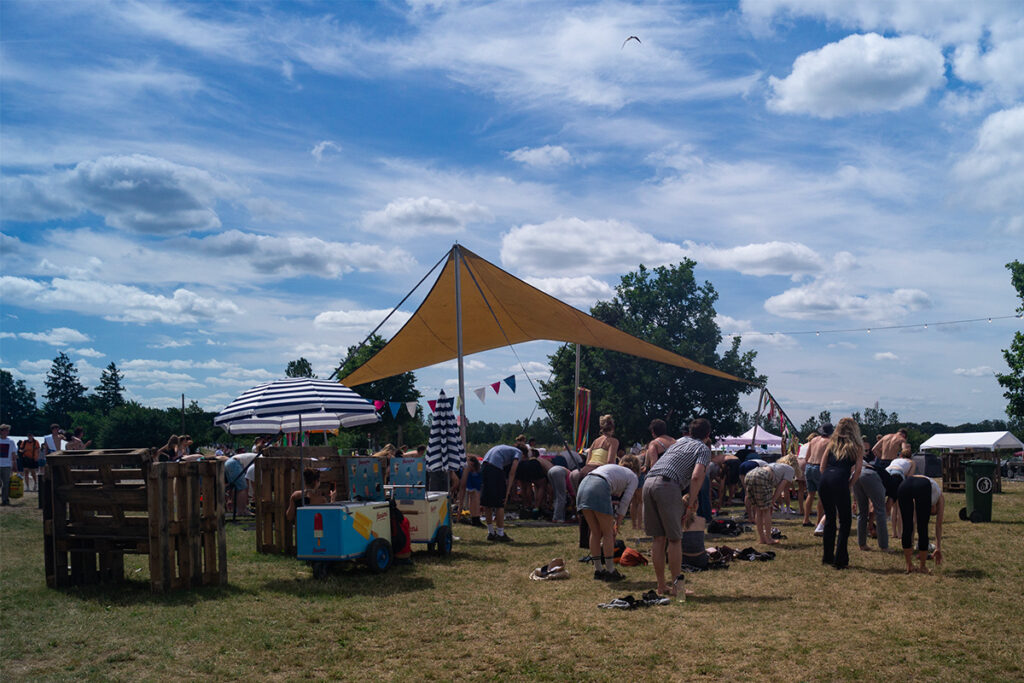 The yard, område på Roskilde Festival