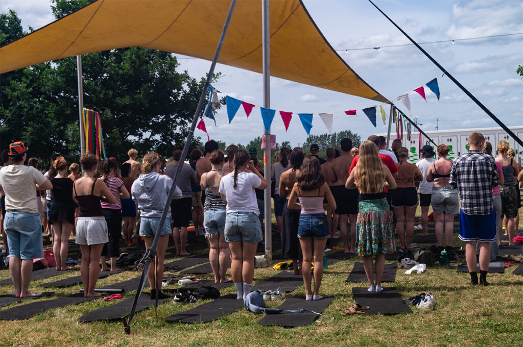 The yard, område på Roskilde Festival