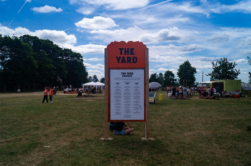 The yard, område på Roskilde Festival