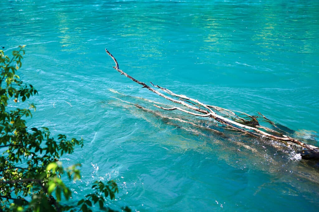 Aare-floden i Schweiz