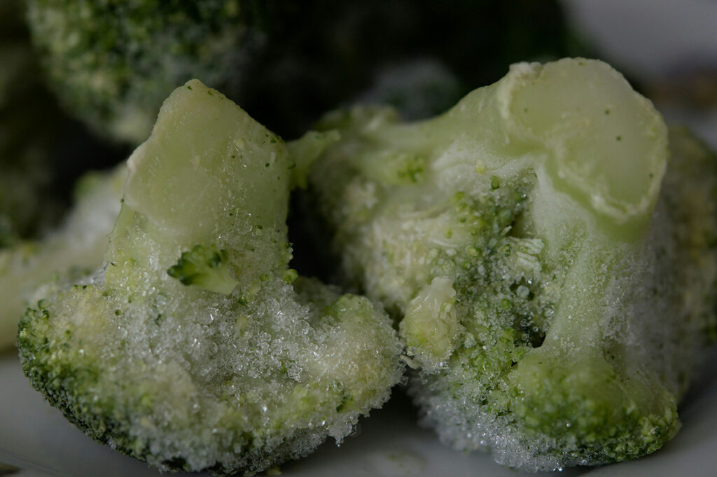 Frossen broccoli