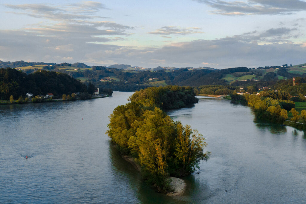 Donaufloden i Østrig