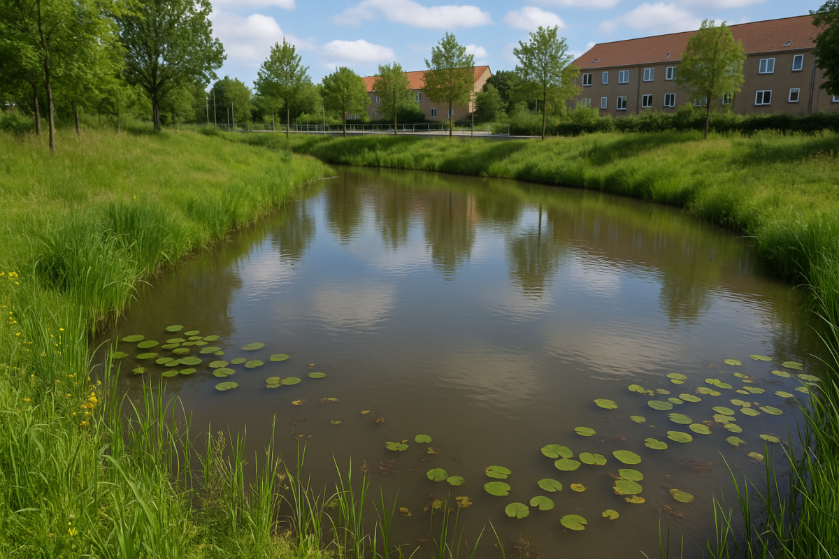 Regnvandsbassin