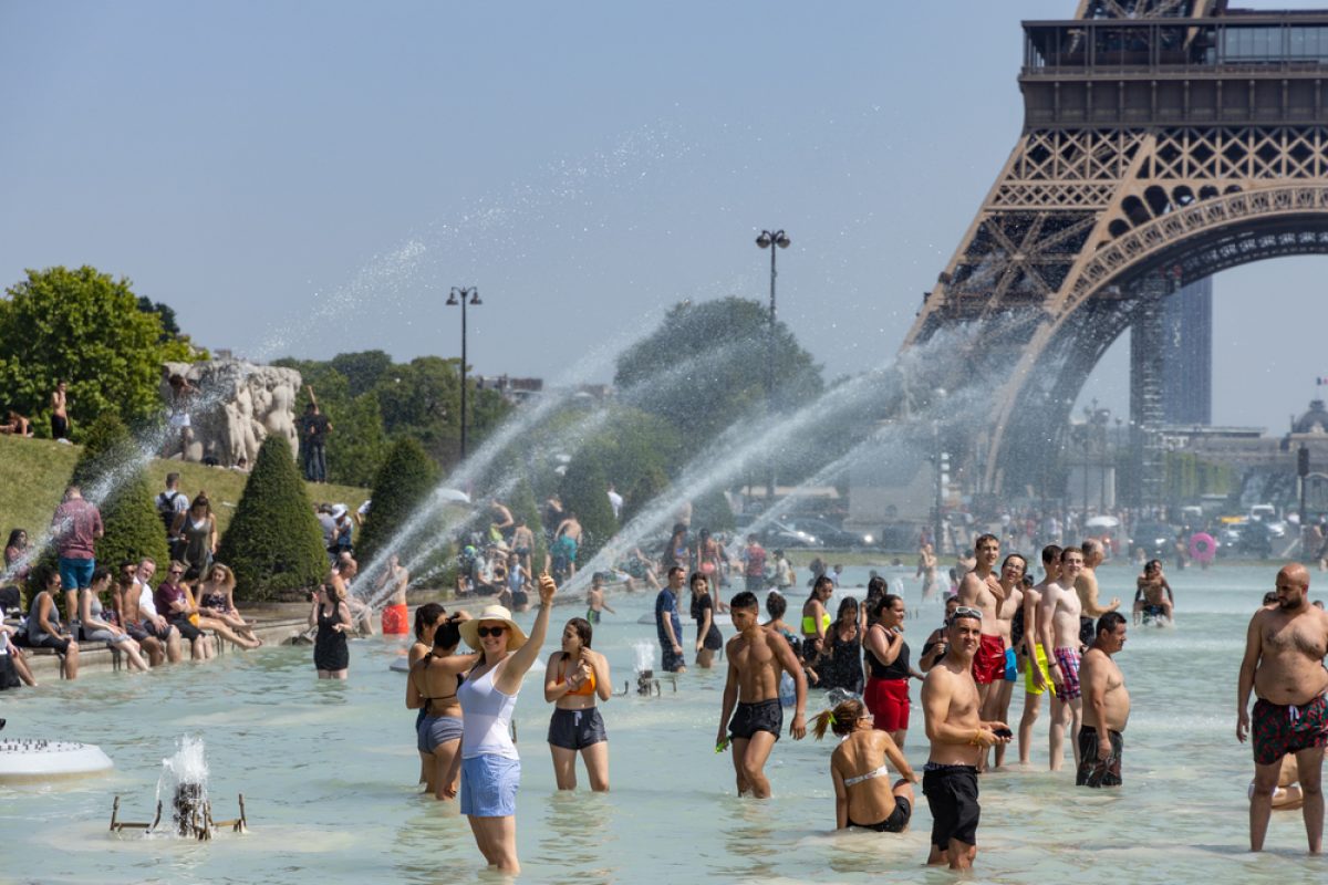 Paris i varmen
