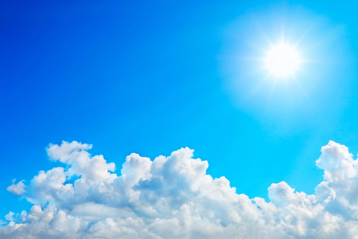 Sunny sky