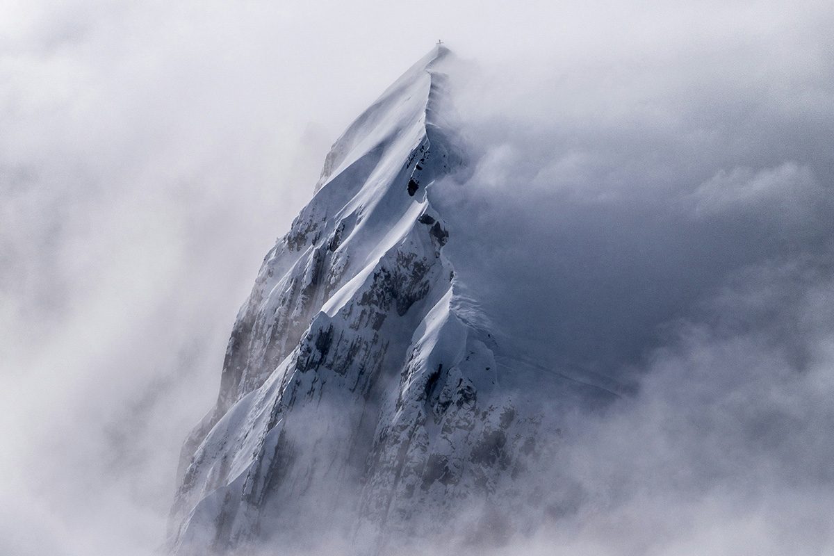 Schweizisk gletscher